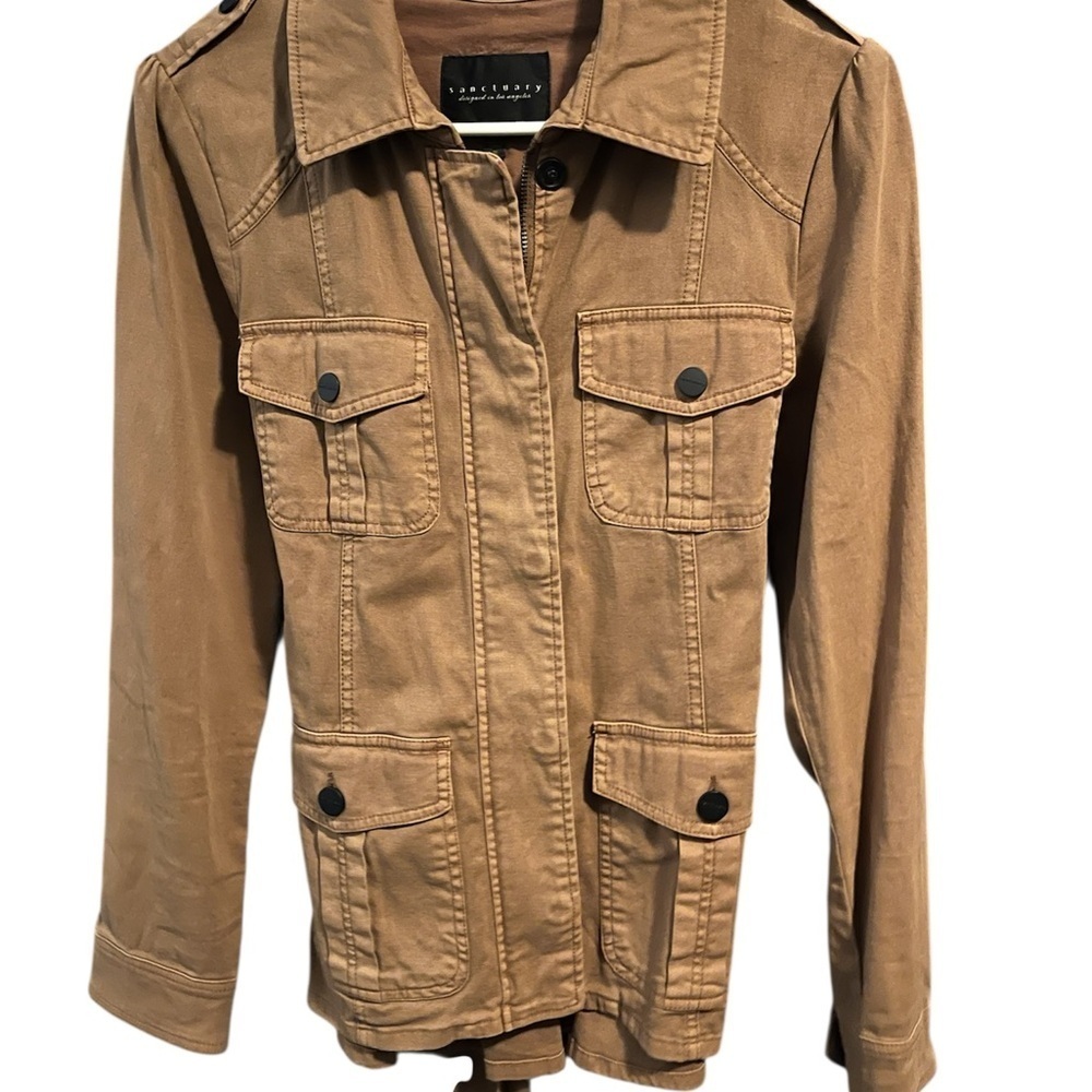Sanctuary Brown Utility Jacket